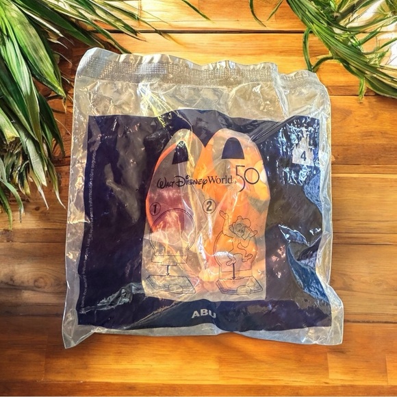 NEW 2021 McDonald’s Walt Disney World 50th Anniversary Happy Meal Toy – Abu (#4) - Picture 2 of 6